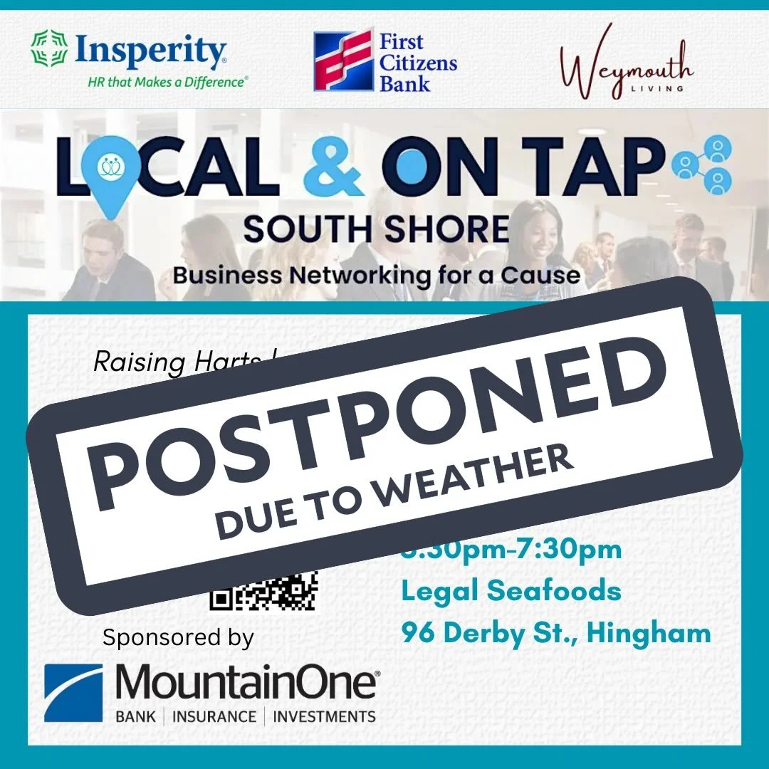Due to the severity of the blizzard, our spotlight at Local &amp; On Tap South Shore will be postponed until April. The timing works out beautifully, since it coincides with Autism Acceptance and Awareness Month.

Keep an eye out for details as we ge