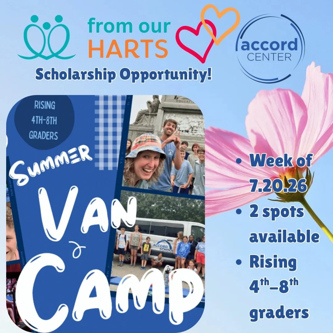 Thanks to the generous donors at this year&rsquo;s GALA, the From Our Harts Scholarship season is starting its engines&hellip; and we are talking van engines. First up is the Accord School&rsquo;s Van Camp! 🚐🏕️

Two scholarship recipients (rising 4