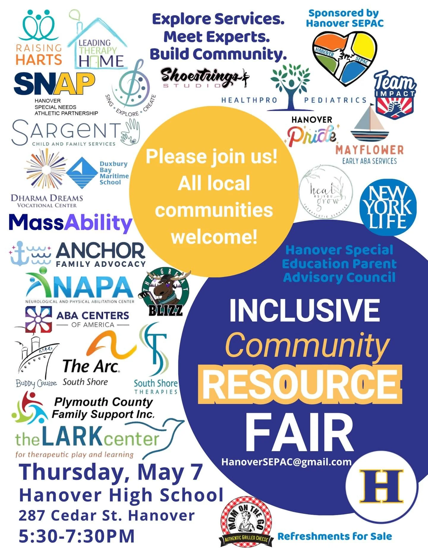 Raising Harts is so excited to be part of the very first Hanover SEPAC Inclusive Community Resource Fair on May 7th! 

We&rsquo;ll be there alongside so many of the local organizations we collaborate with, learn from, and love. We hope you&rsquo;ll s