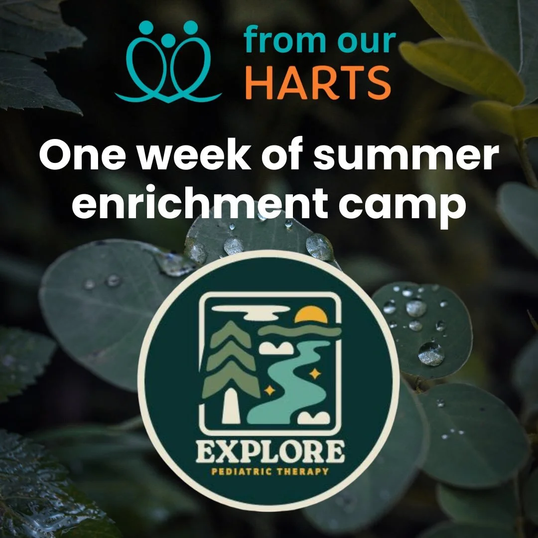 We&rsquo;re teaming up with Explore Pediatric Therapy to offer a scholarship for one week of Summer Enrichment Camp! Designed for ages 5&ndash;10, this program is fully outdoors and led by trained specialists.

Applications are due Friday, May 29, an