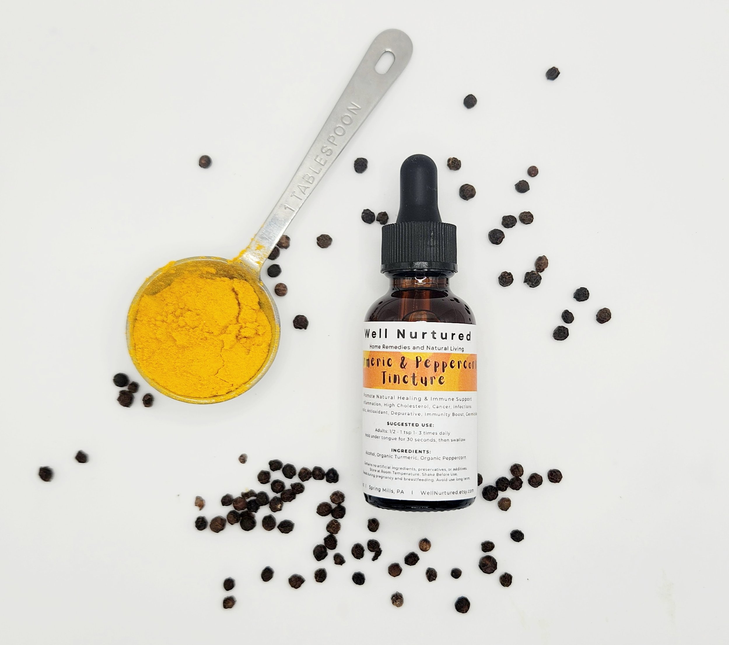 Turmeric + Peppercorn