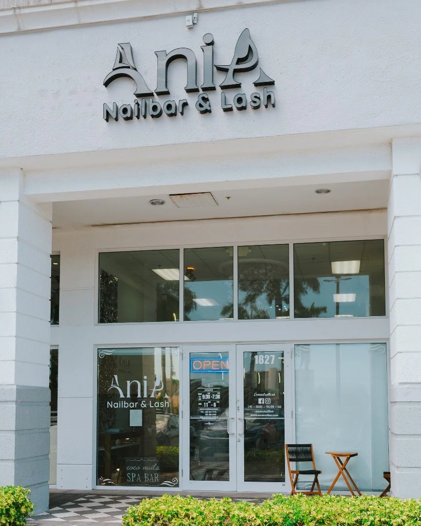 Nailed it at Ania Nailbar! ✨ Open 7 days. Come shine with us. 💅