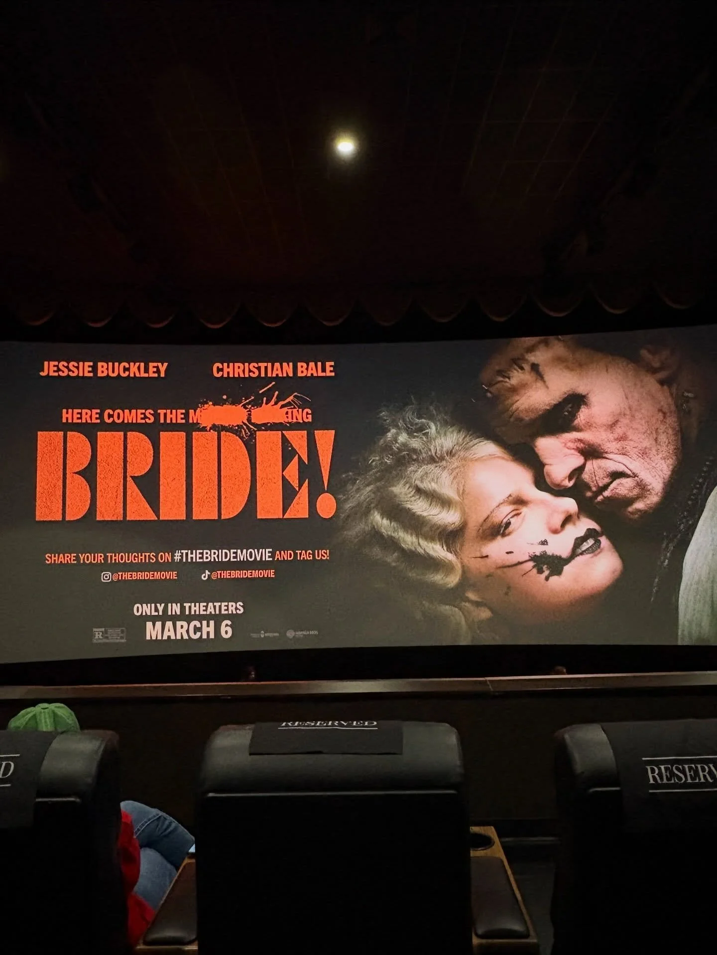 Here comes the mother f***ing BRIDE.⚡️ 
Now watching - #TheBrideMovie