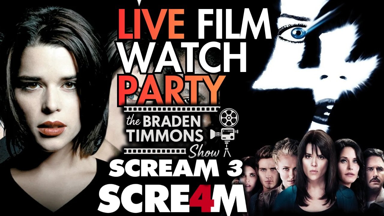 Ghostface is back in theaters THIS WEEK&hellip; But first, we&rsquo;re diving deeper into the madness on The Braden Timmons Show.

Join me for a SCREAM double feature:

🔪 Scream 3 &mdash; joined by @nightofthelivingdes 
📱 Scream 4 &mdash; joined by