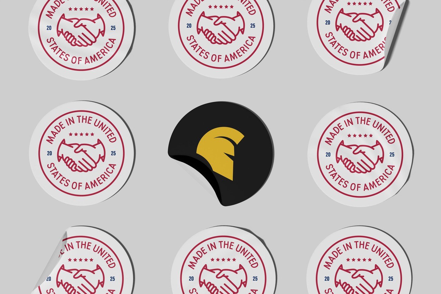 Made in America.

Spartanics has been around for over seventy years, and we are a leader in the labeling and printing industries, and we do it all in America. Not only does partnering with us help to create jobs from sea to shining sea, but it also c