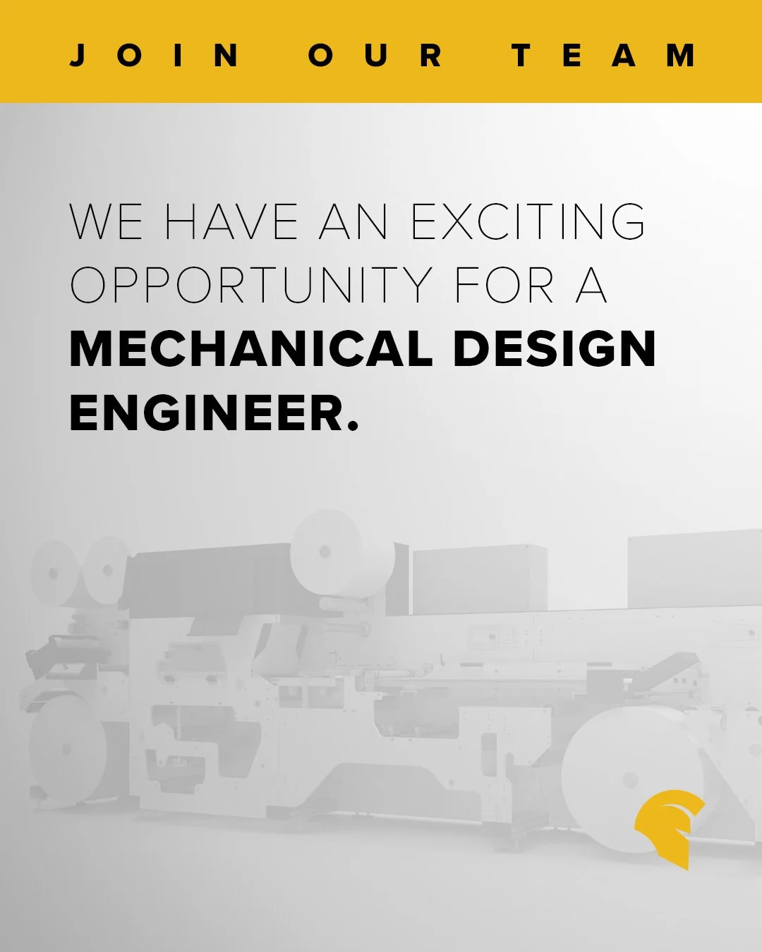 Come join our team!

We are hiring a Mechanical Design Engineer. In this role, you will design, improve, and release Spartanics industrial machinery and configurable product platforms. You will combine hands-on machine design with product-platform th