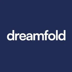 biotech-AI-drug-discovery-company-dreamfold-logo-in-white-on-blue-background.jpeg