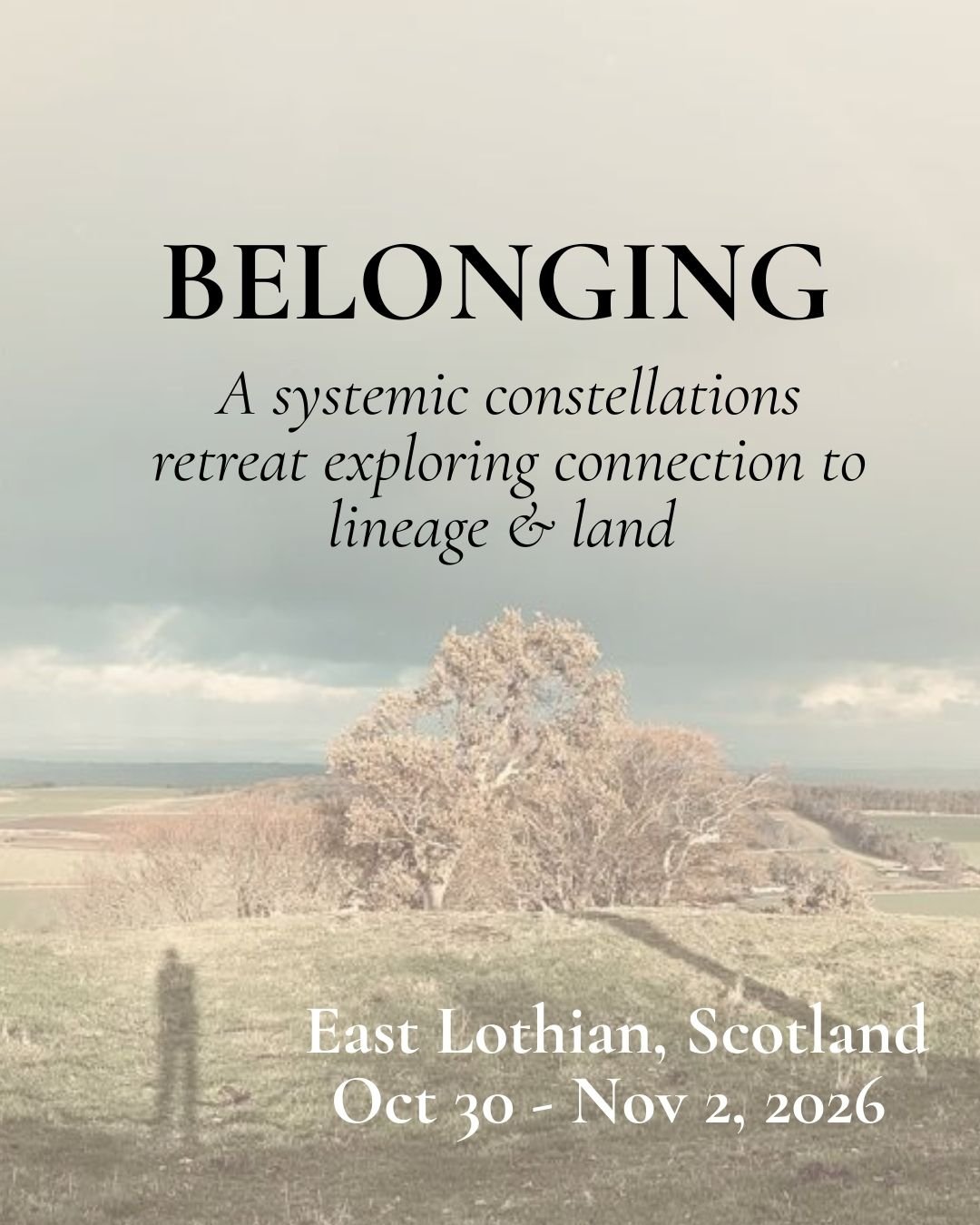 Belonging: 4 day residential retreat in Scotland