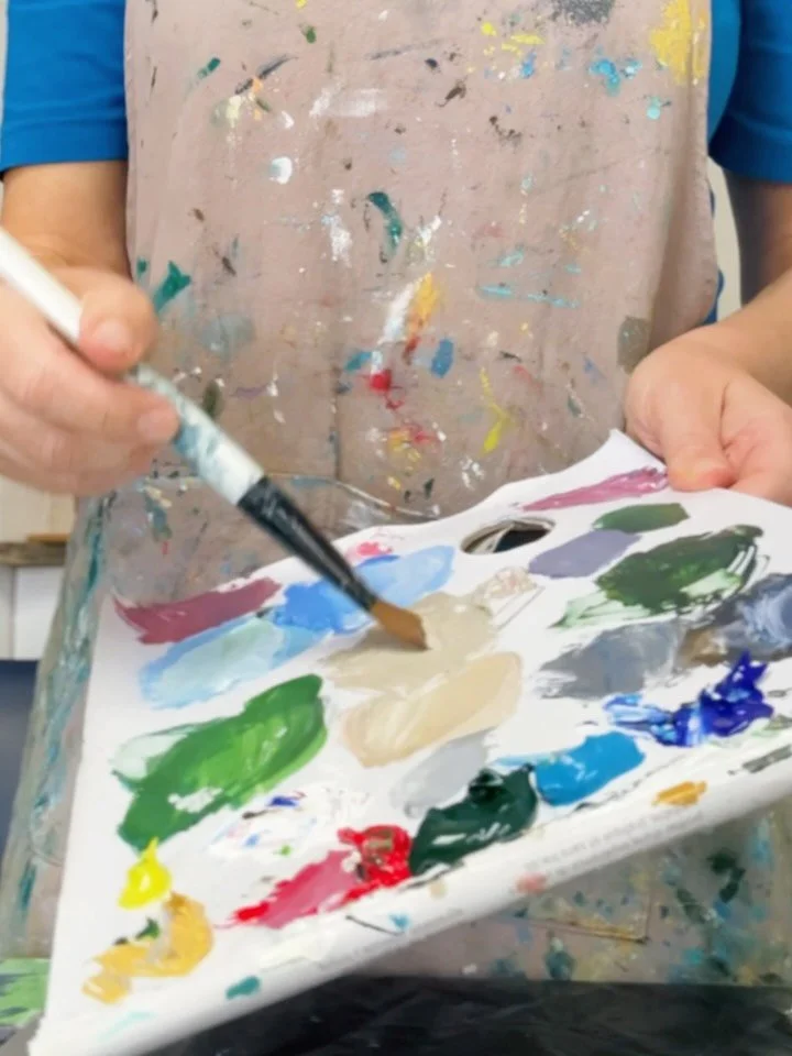 There&rsquo;s only 2 days left of my week at @coastcolourcanvasgallery

I&rsquo;ve been painting and filling my sketchbook, already playing with ideas for the next collection. 

Tomorrow, 13 August, I will open until 7pm. We are on the Roskilly&rsquo