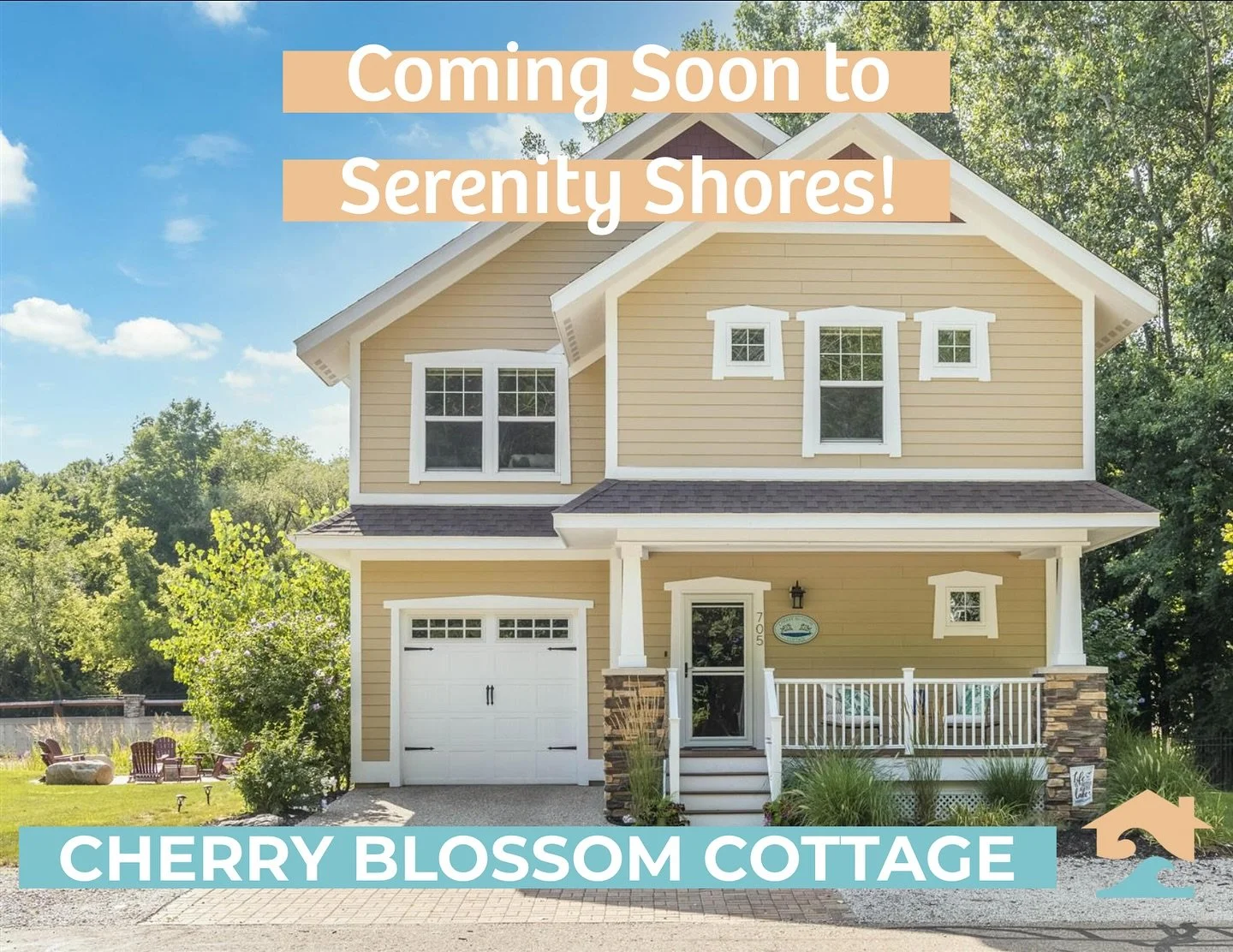 🚨Breaking News!🚨

We are under contract for a new vacation rental home right here in Harbor Club at South Haven, MI🥳

Meet Cherry Blossom Cottage 🍒

Back in the day, she was a traveler&rsquo;s favorite, landing as the number one renting property 