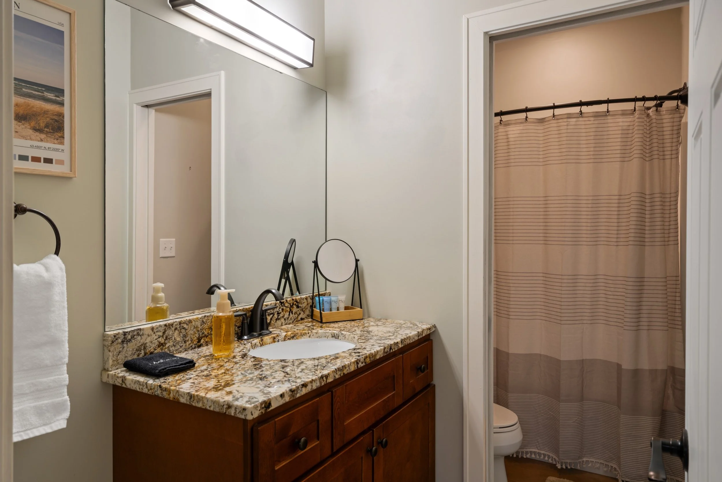 Cherry Blossom Cottage South Haven, Michigan vacation rental home near lake Michigan, available for direct booking.