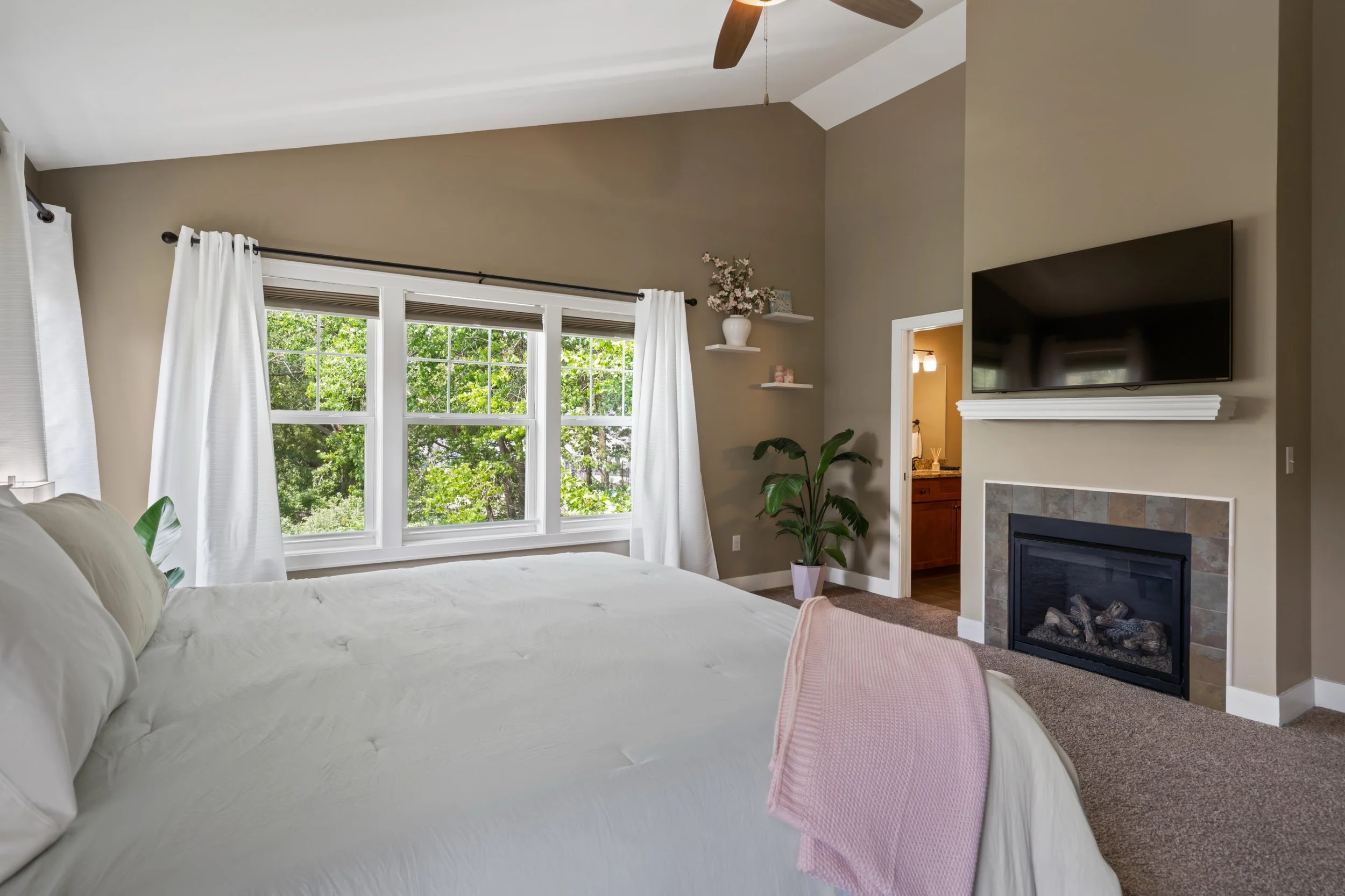 Cherry Blossom Cottage South Haven, Michigan vacation rental home near lake Michigan, available for direct booking.