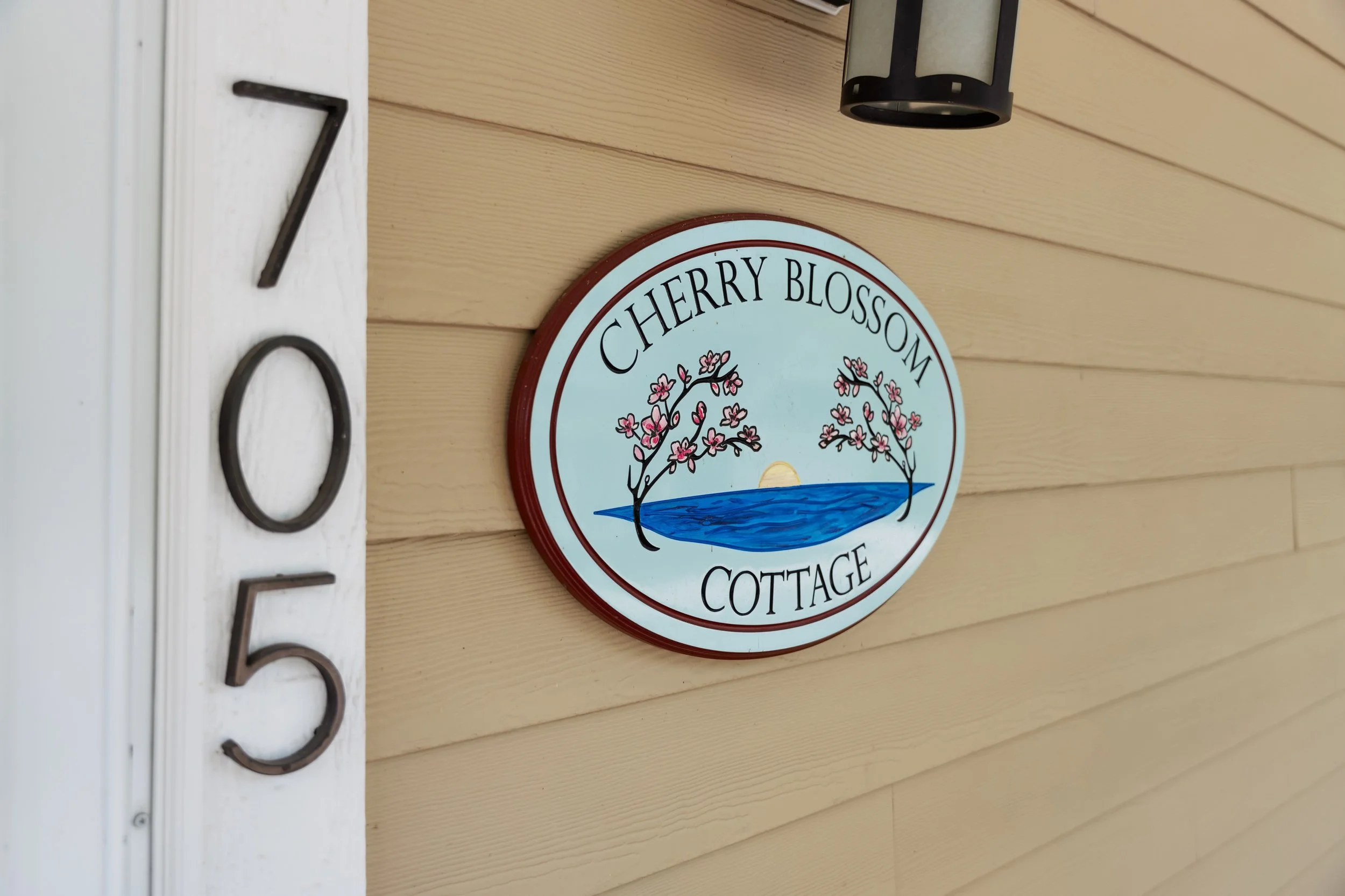Cherry Blossom Cottage South Haven, Michigan vacation rental home near lake Michigan, available for direct booking.