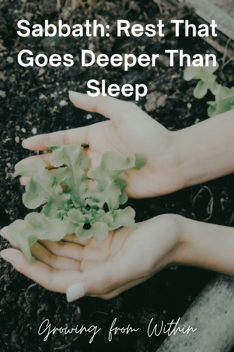 Sabbath: Rest That Goes Deeper Than Sleep
