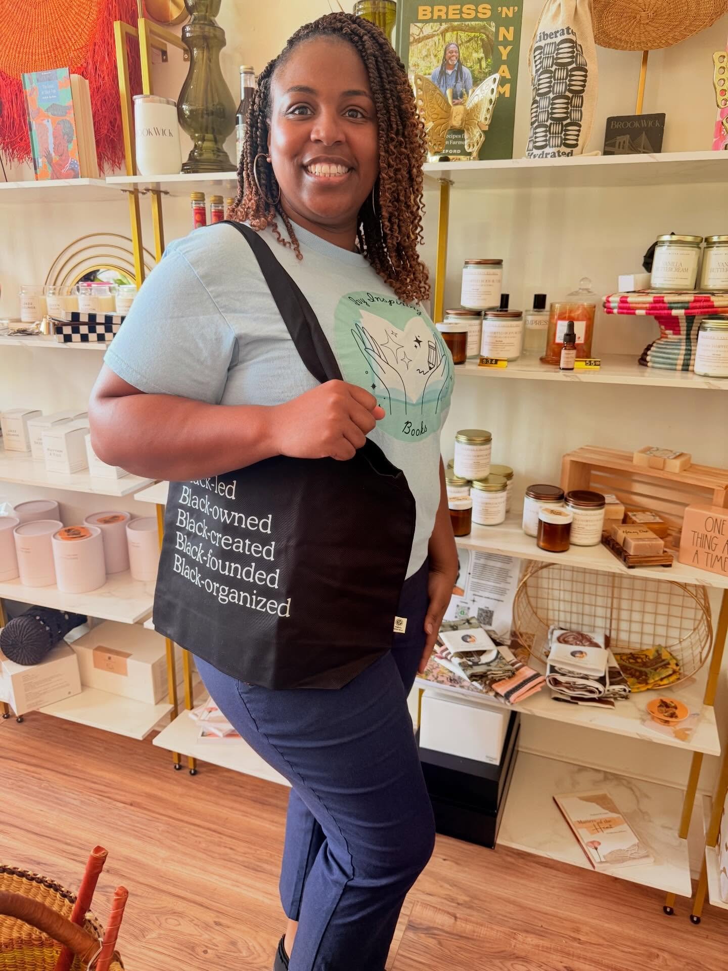 We love seeing Black-Owned Brunswick merch making its way out into the community. These moments were captured at Brown Butter Shoppe (@brownbuttershoppe), where a few items are still in stock.

Stop by and shop everything in store, from handcrafted g