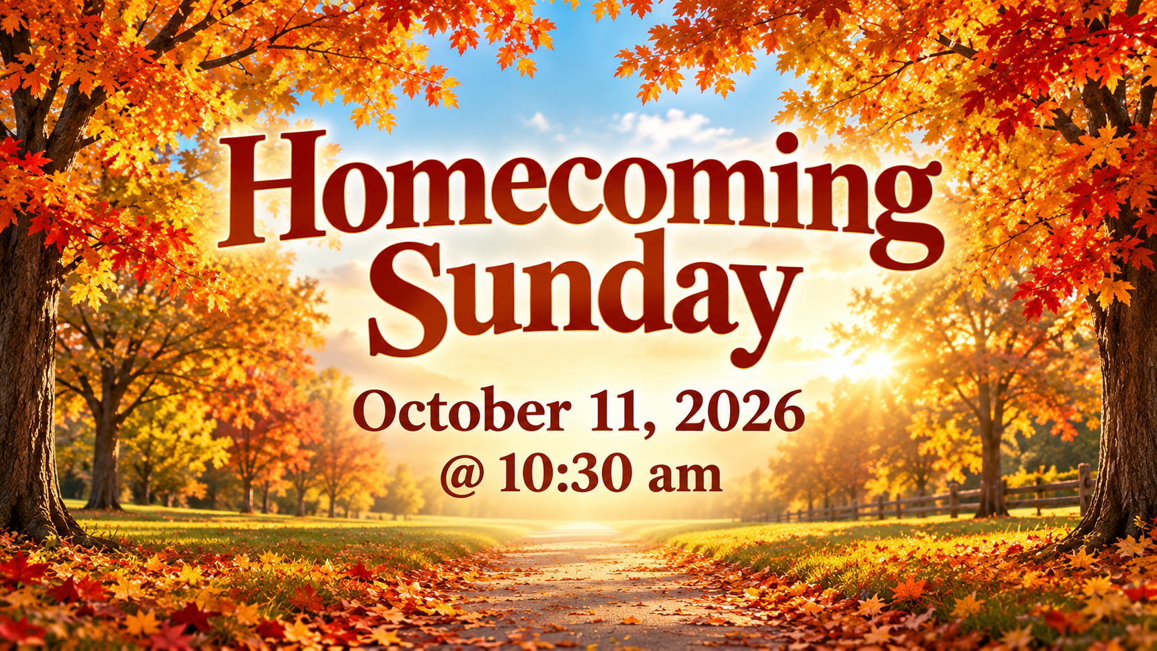 Homecoming Sunday