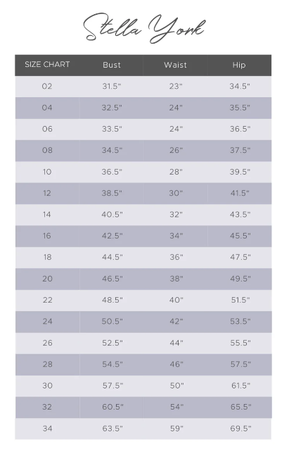 Stella Yoek Size Chart.png