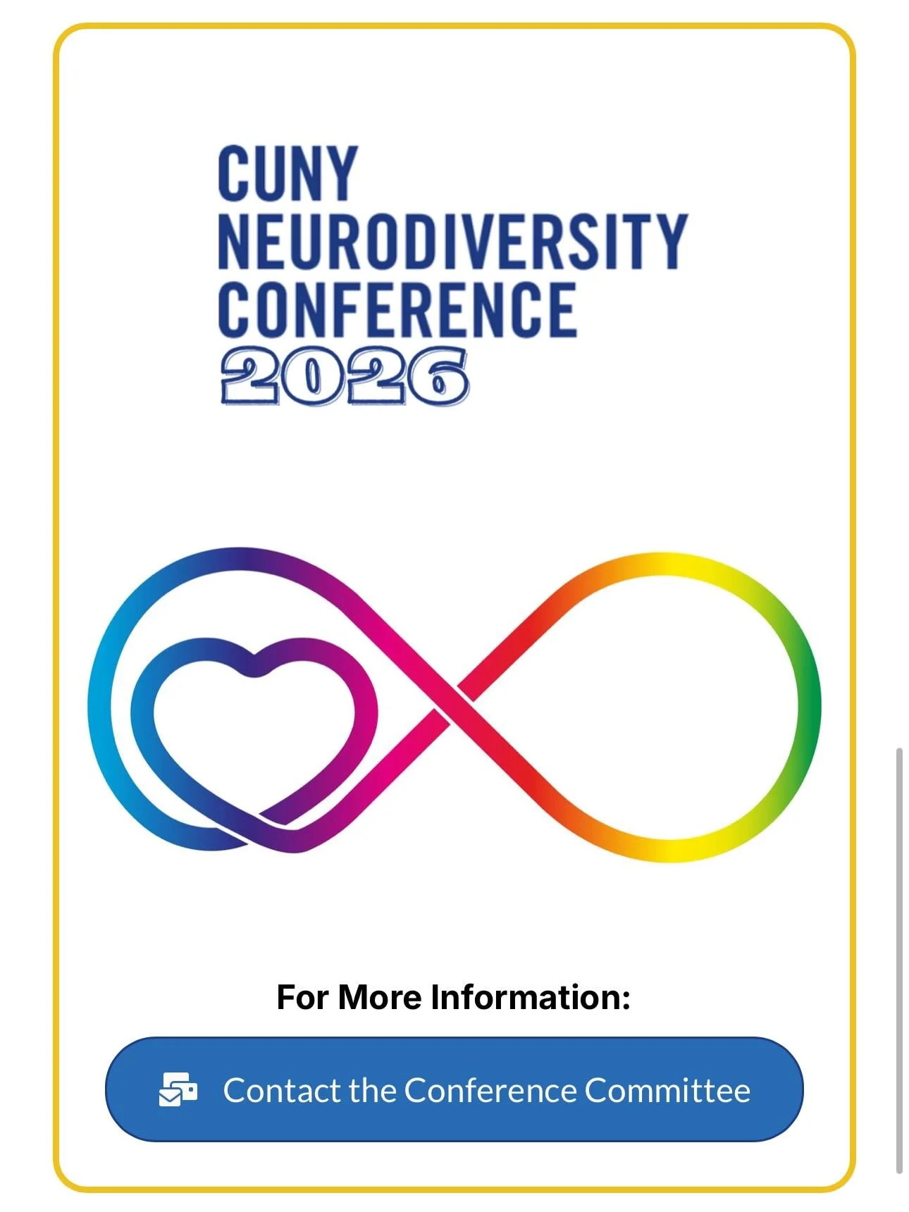 Tomorrow I&rsquo;ll be speaking at @cunyedu&rsquo;s Neurodiversity Conference on neuroaffirming mental health &amp; inclusion strategies for college students, alongside my amazing colleagues from @laguardiacc. 💐

As a first-generation college gradua