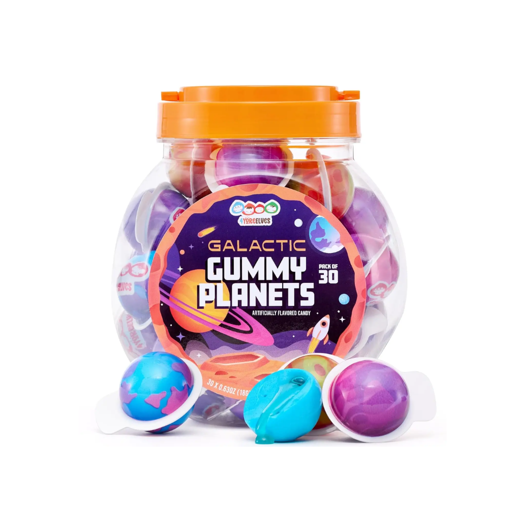 Jam-filled gummy candy 