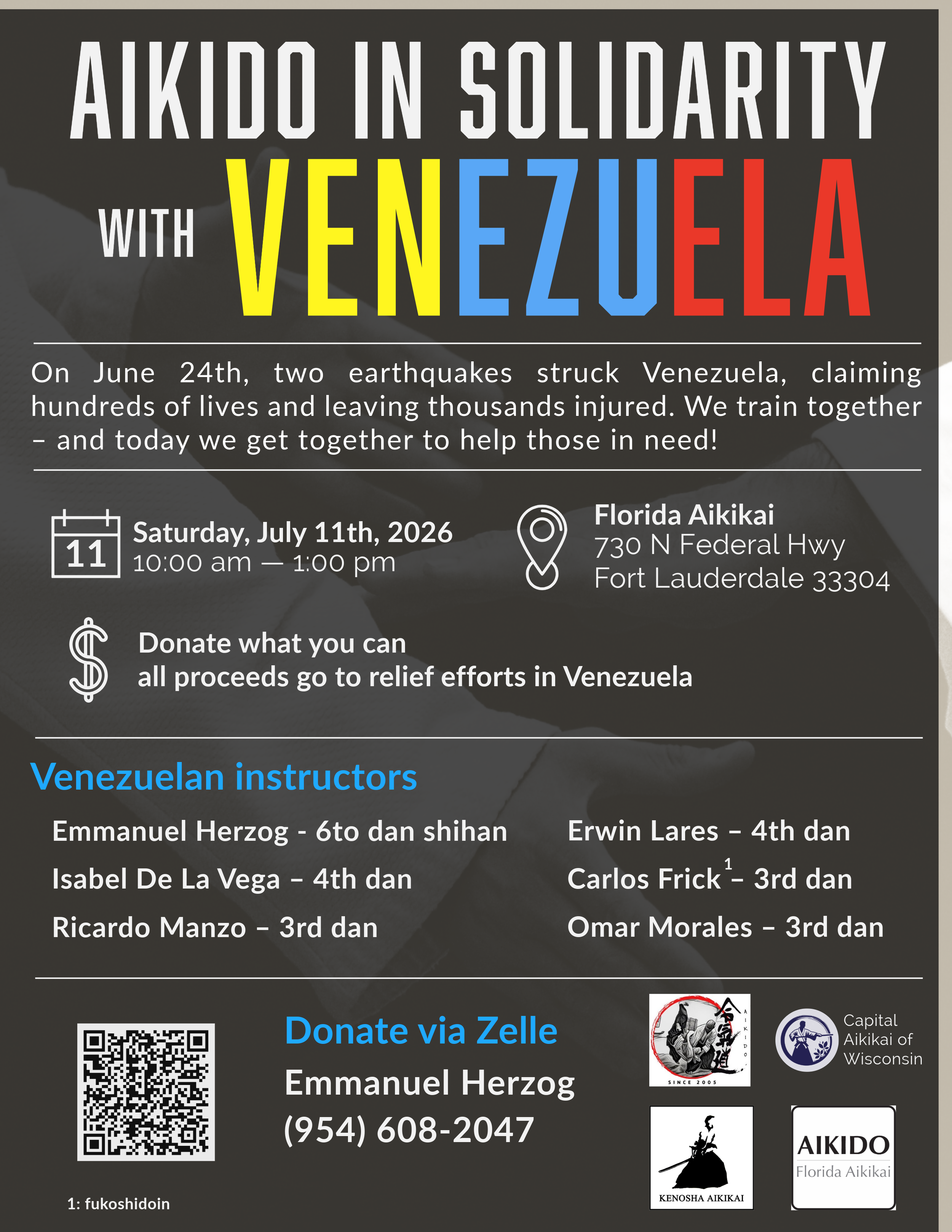Aikido in Solidarity with Venezuela 