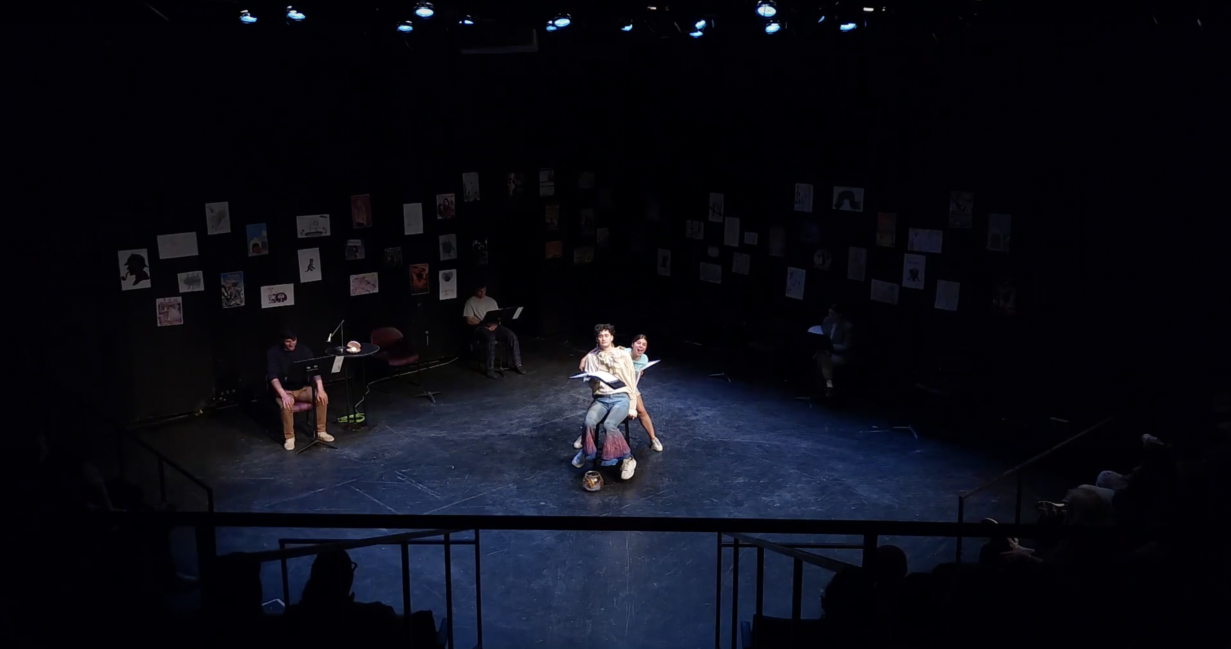 My Friend, Fletcher, Staged Reading at UCSB, Photo by Zack Mondin.