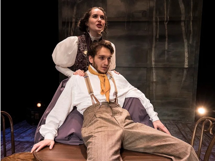 Seagull, Dir. Risa Brainin, UCSB Hatlen Theater, Photo by Jeff LIang. 2021