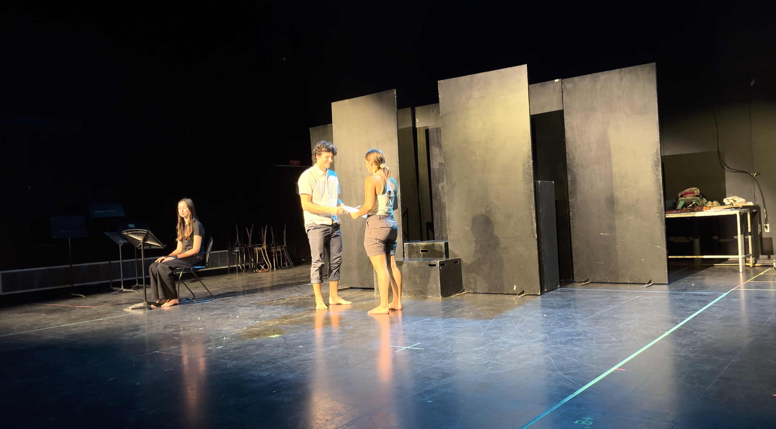 Wait for the Tides, Staged Reading at UCSB, Photo by Travers Tobis