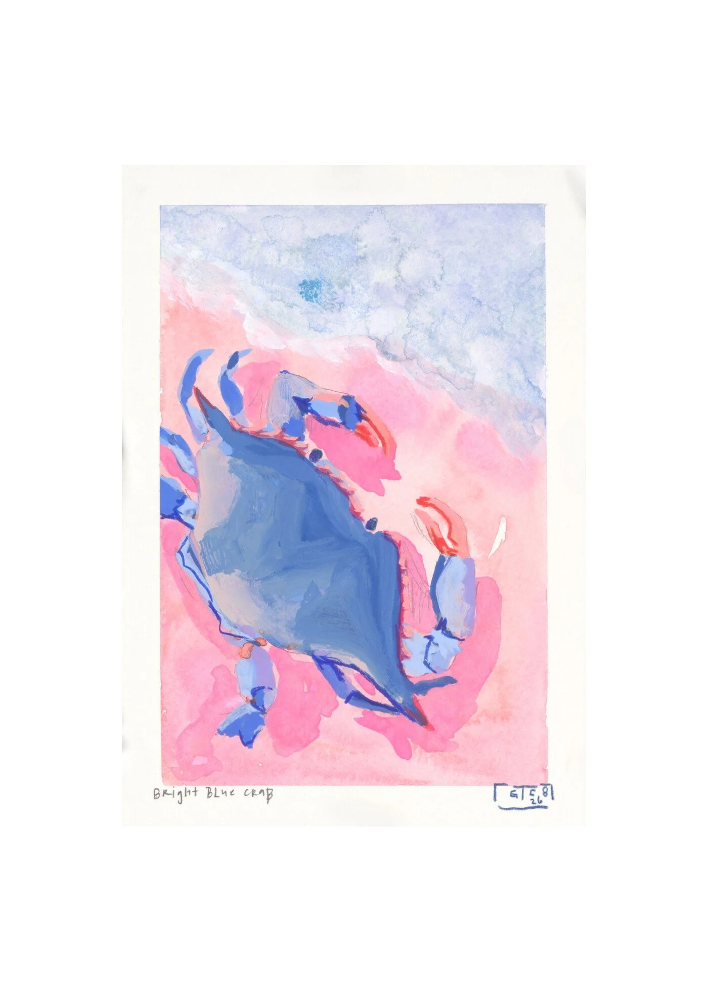 Bright Blue Crab - 5x7 Web.jpg