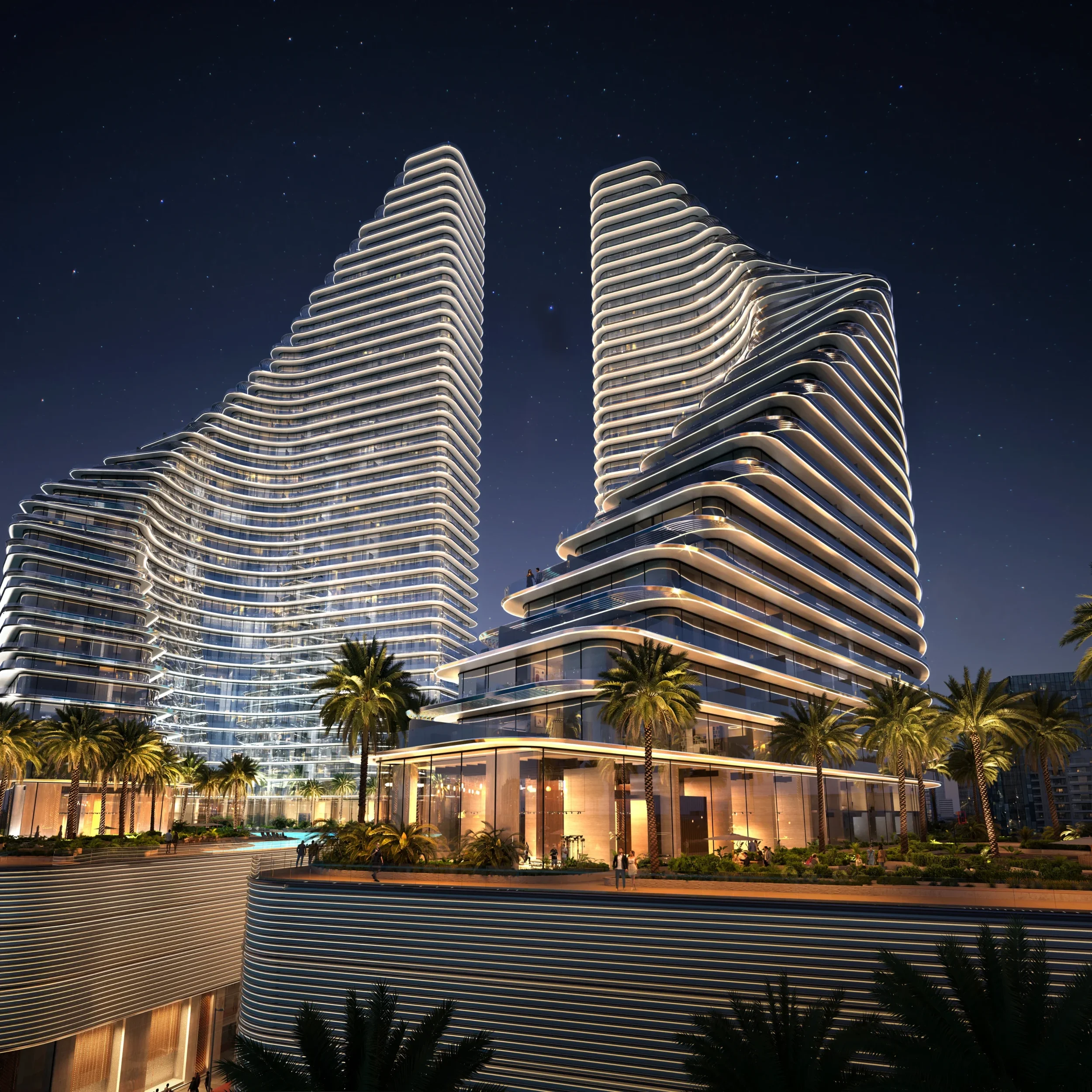 Binghatti Flare: Twin Towers Redefining Residential Living in Jumeirah Village Triangle