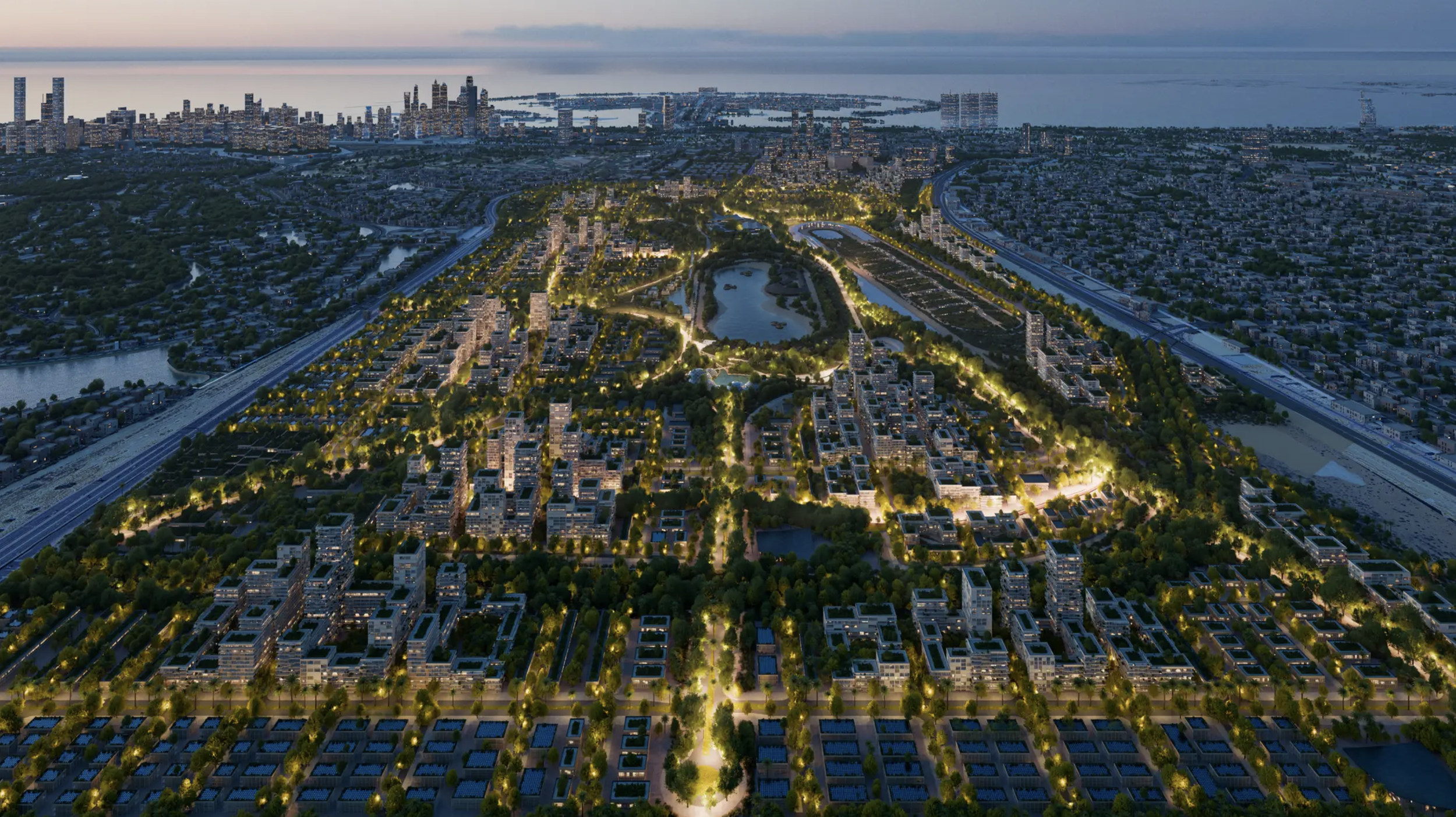 BIG Reveals Visionary New Dubai Masterplan Transforming Jebel Ali Racecourse District
