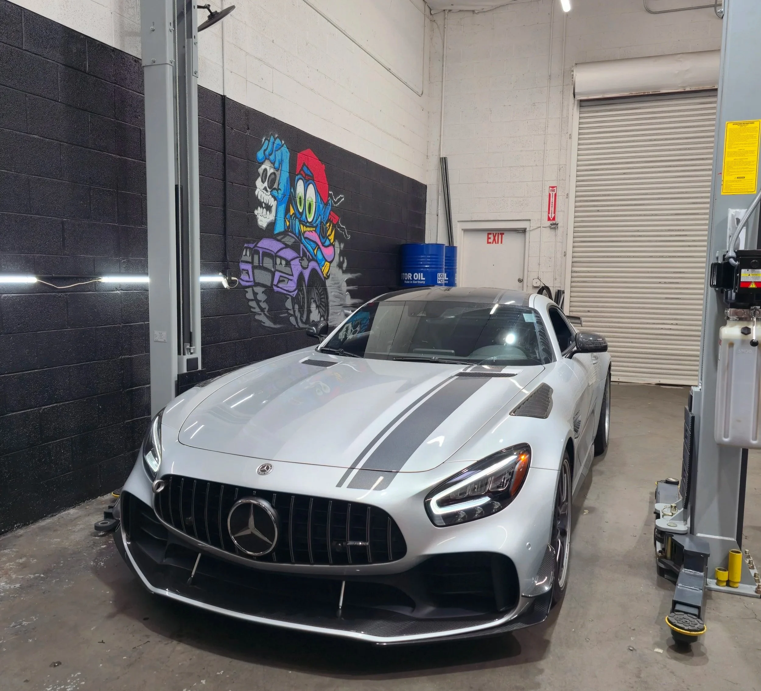 Mercedes-Benz AMG GTR showcasing high-end European performance by Haus of Euro in Tempe, AZ