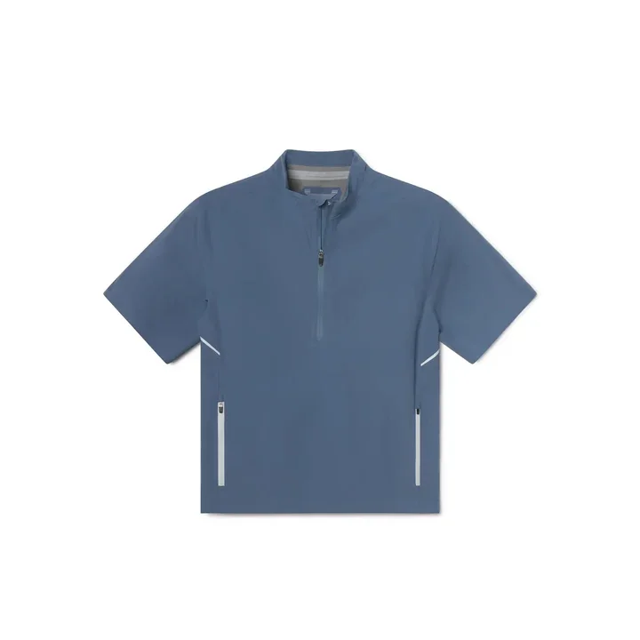 Stratus Jacket Short Sleeve in Blue