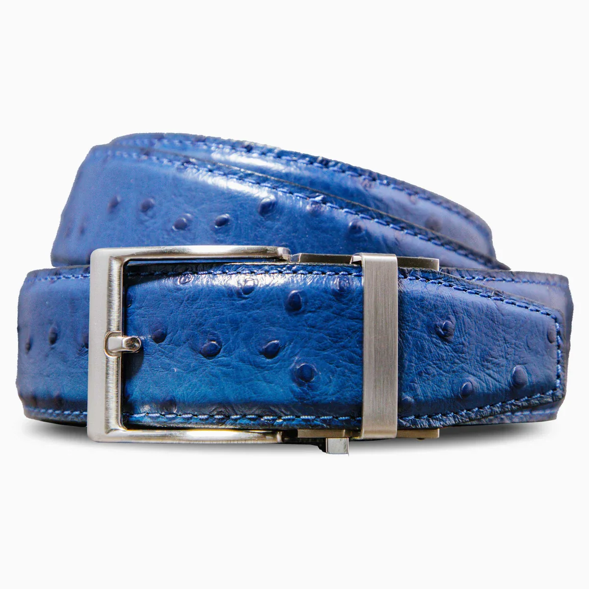 Nexbelt Roland Thomas Ostrich Luxury Ratchet Belt 1.575" Strap [40mm]