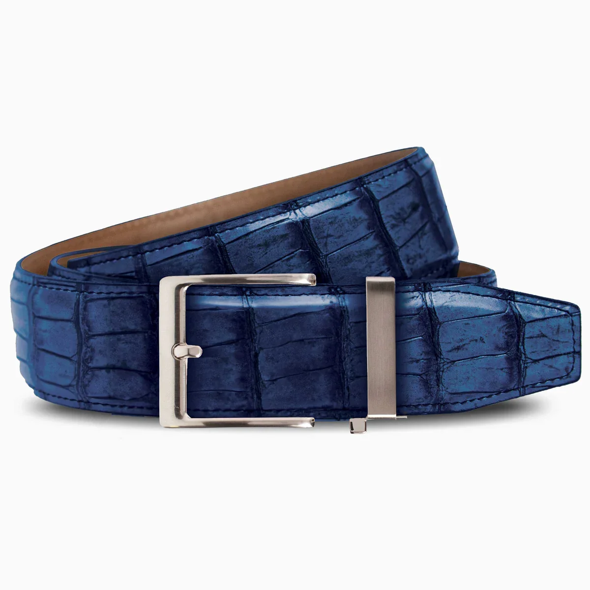 Nexbelt Roland Thomas Crocodile Luxury Ratchet Belt 1.575" Strap [40mm]