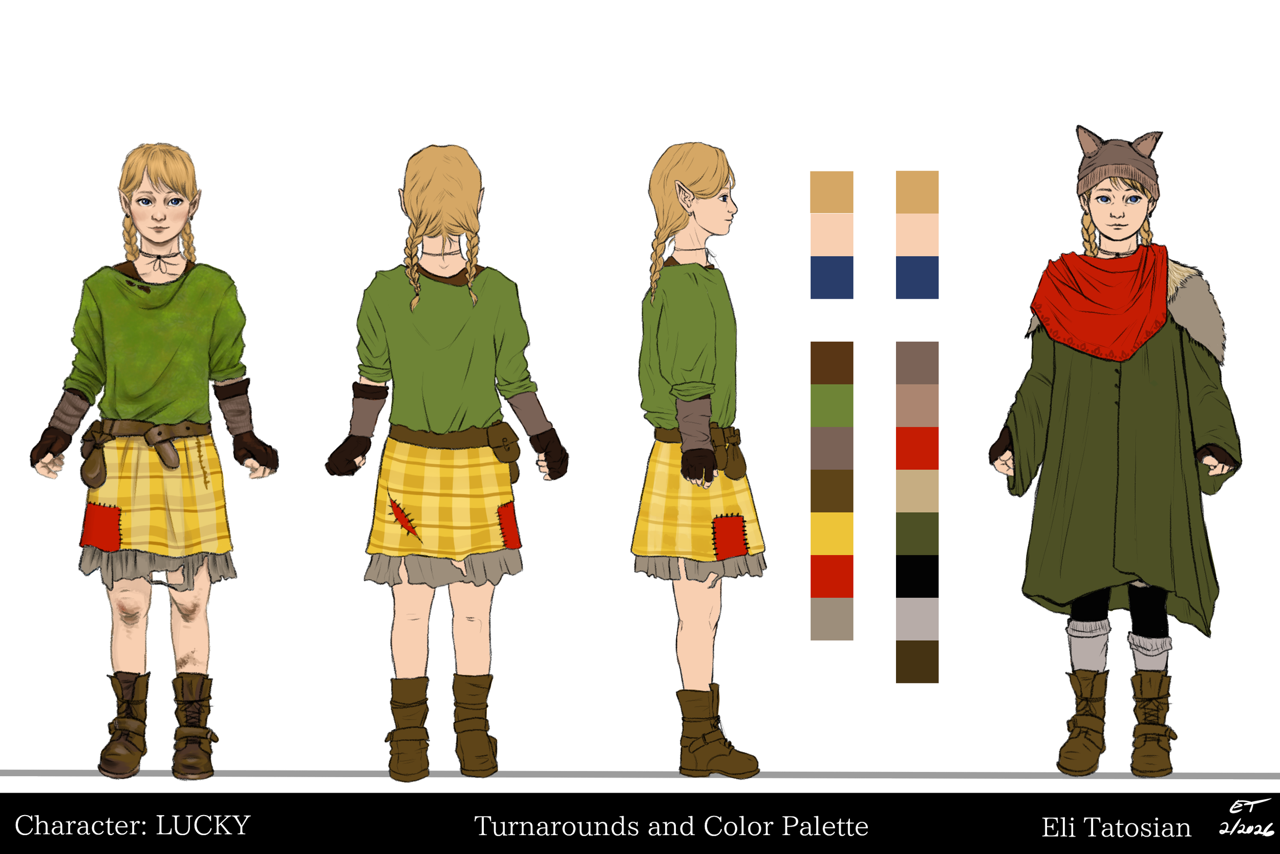 Lucky Character Turnarounds
