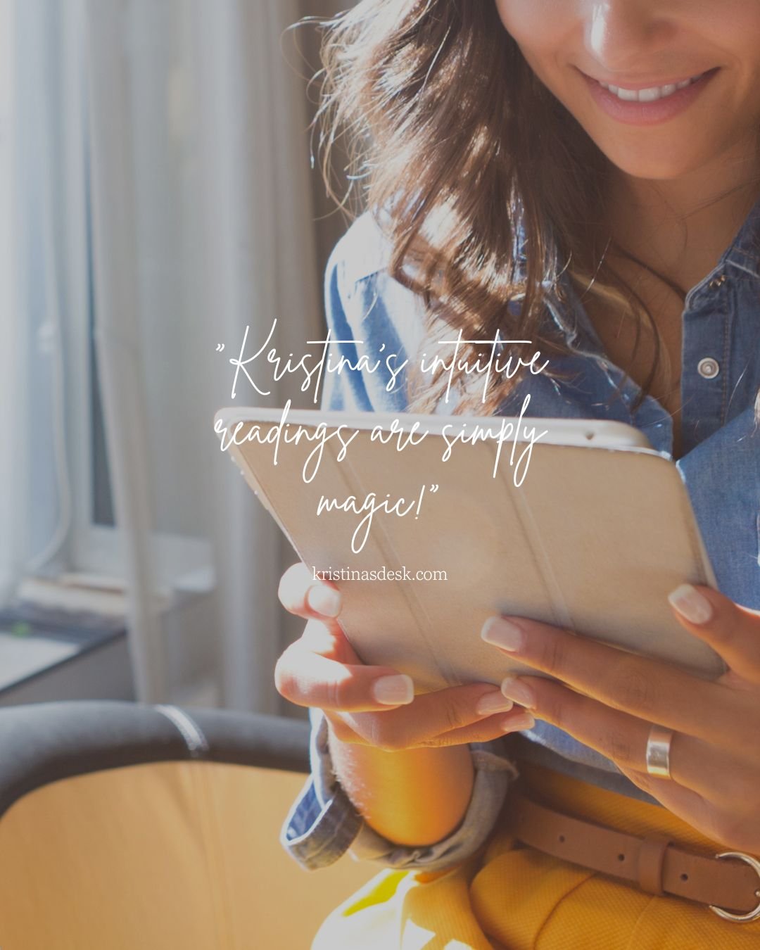 &quot;Kristina's intuitive readings are simply magic!&quot; Readings available via my website or send me a DM. 
.
.
.
#healingreading #soulhealing #spiritmessage #healer
