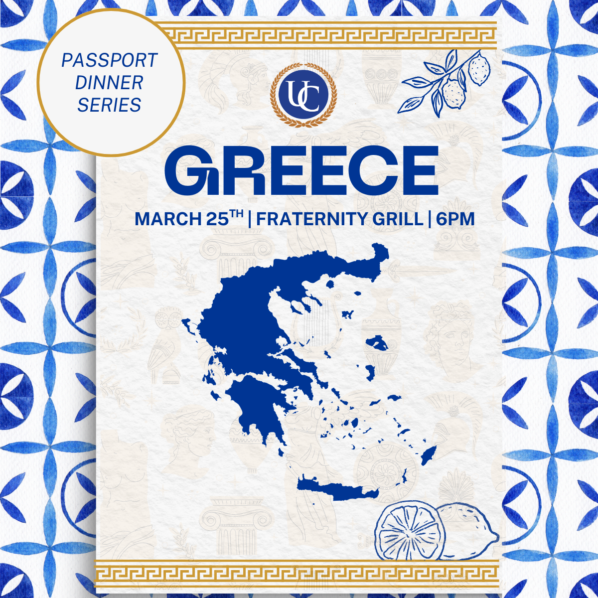 Chef's Passport Dinner - Greece