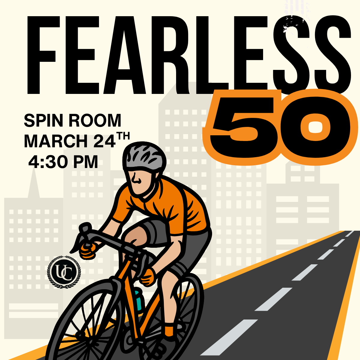 Fearless 50 - Fifty Mile Spin Ride