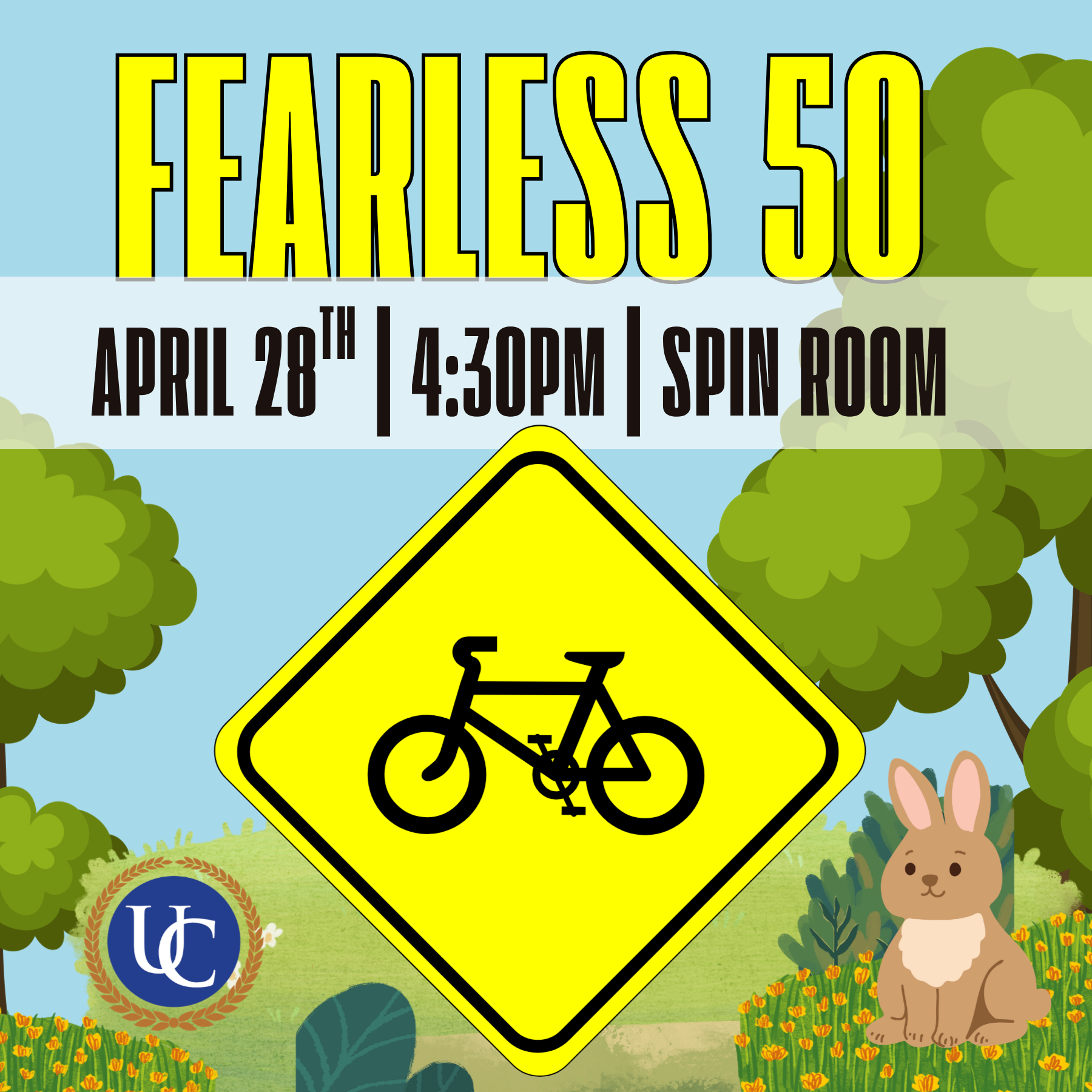 Fearless 50 - Fifty Mile Spin Ride (Copy)