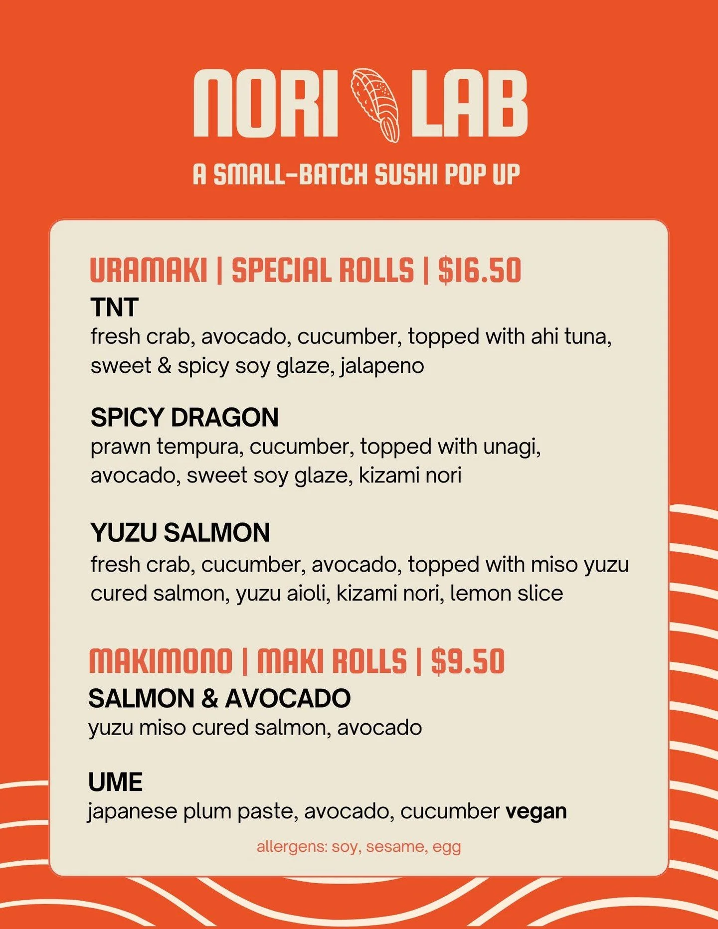 Sushi lovers, this one&rsquo;s for you! 🍣 Nori Lab is popping up at The Hangar&mdash;grab fresh-made sushi today and Tuesday only. Don&rsquo;t miss out&mdash;see you at lunch!

#thehangarssf #norilab #sushipopup #bayareaeats #southsanfrancisco #sush