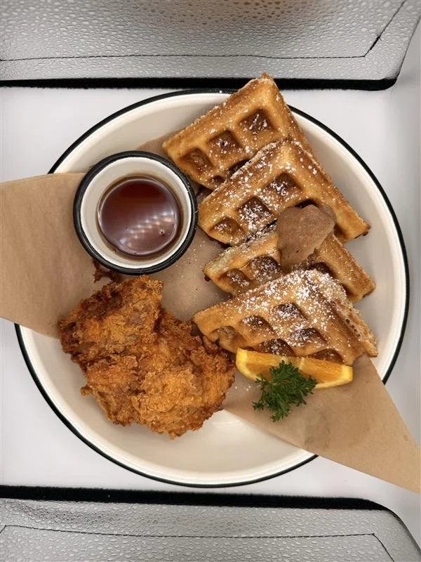 🥳🥞 Happy National Waffle Day! 🎉 Let&rsquo;s celebrate this delicious day with crispy golden waffles.  Come have our Chicken and Waffles for breakfast or lunch&mdash;it works for any time of the day.

#NationalWaffleDay #WaffleLovers #ChickenAndWaf