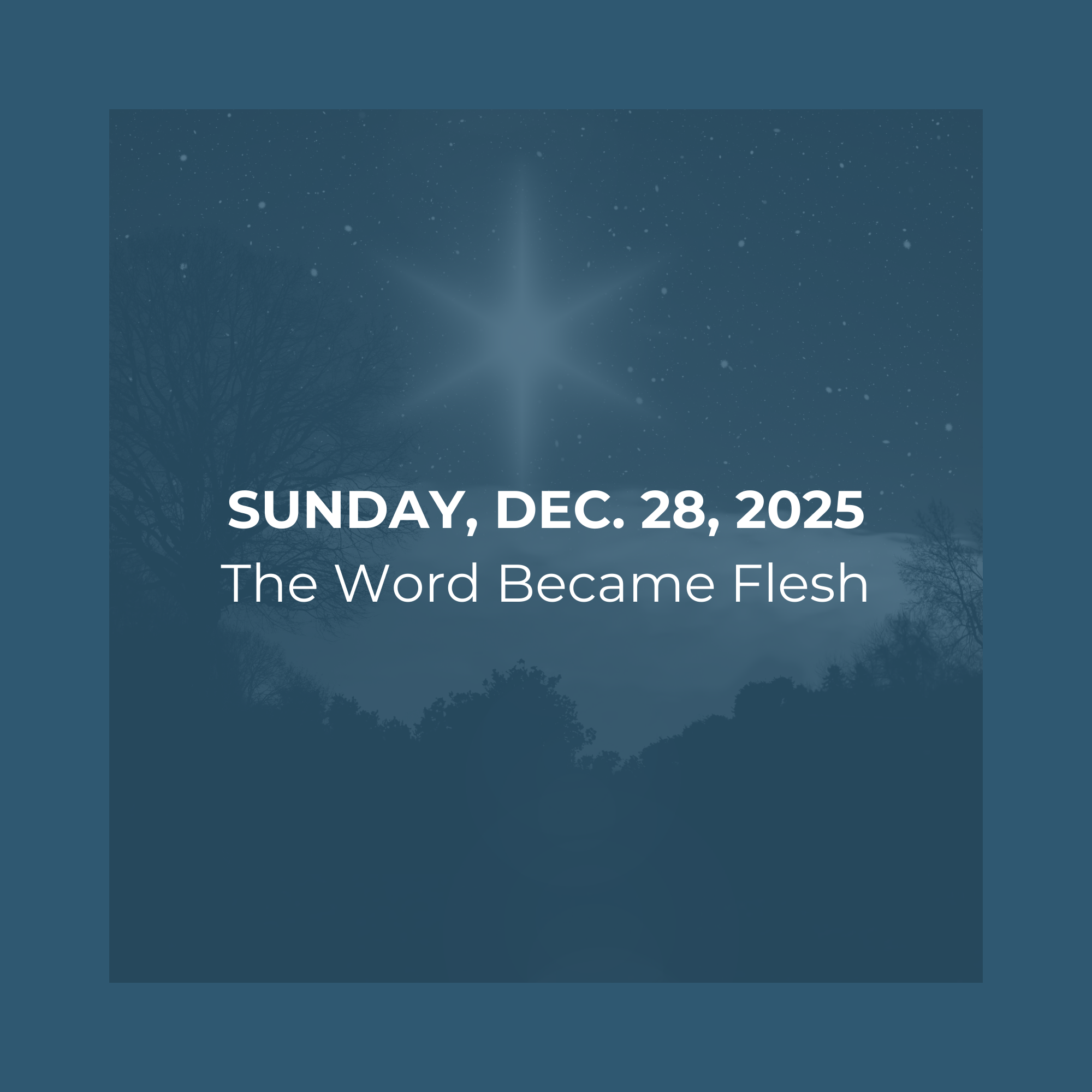 The Word Became Flesh