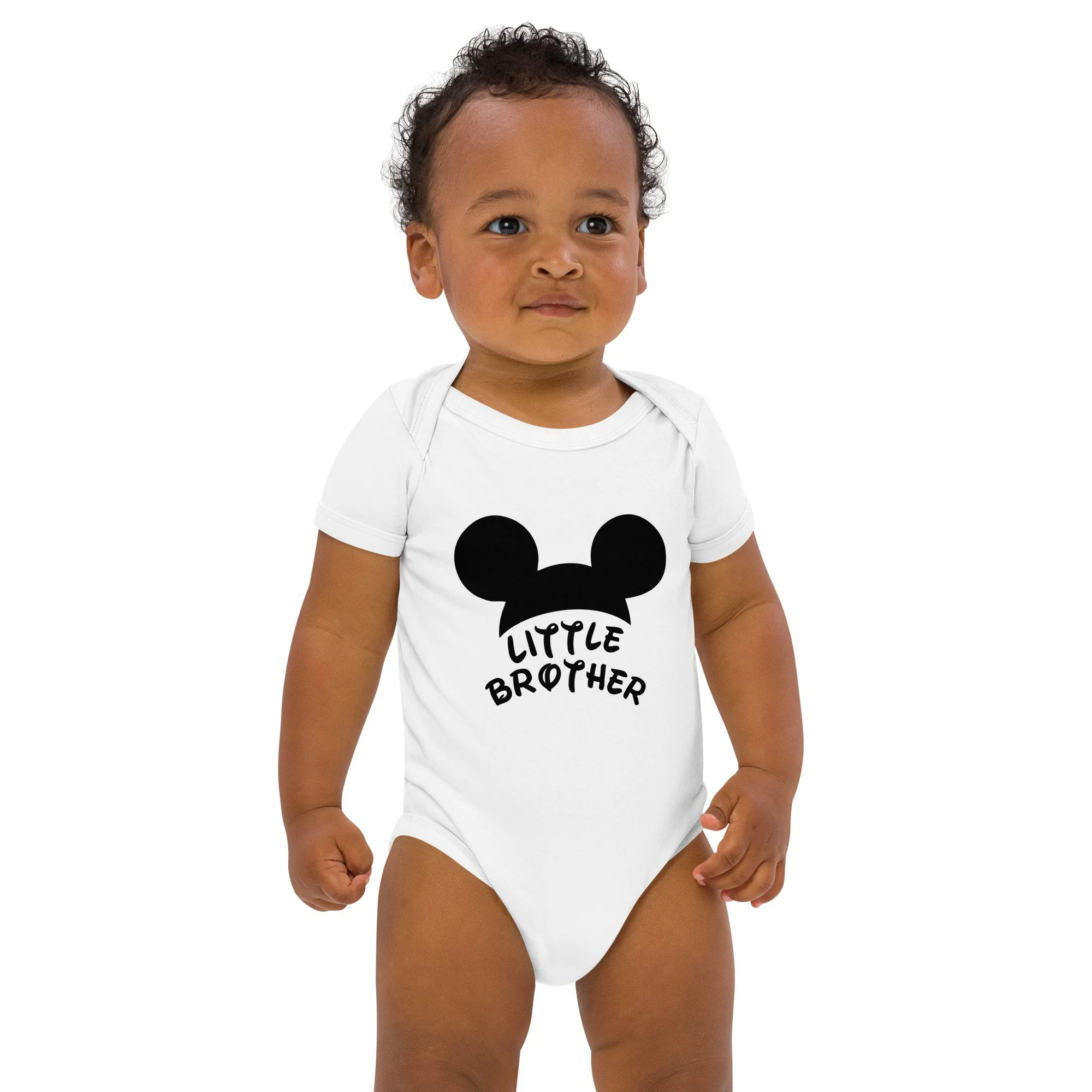 Little Brother Baby Onesie – Soft, Cozy, & Cute for Baby Boys thumbnail