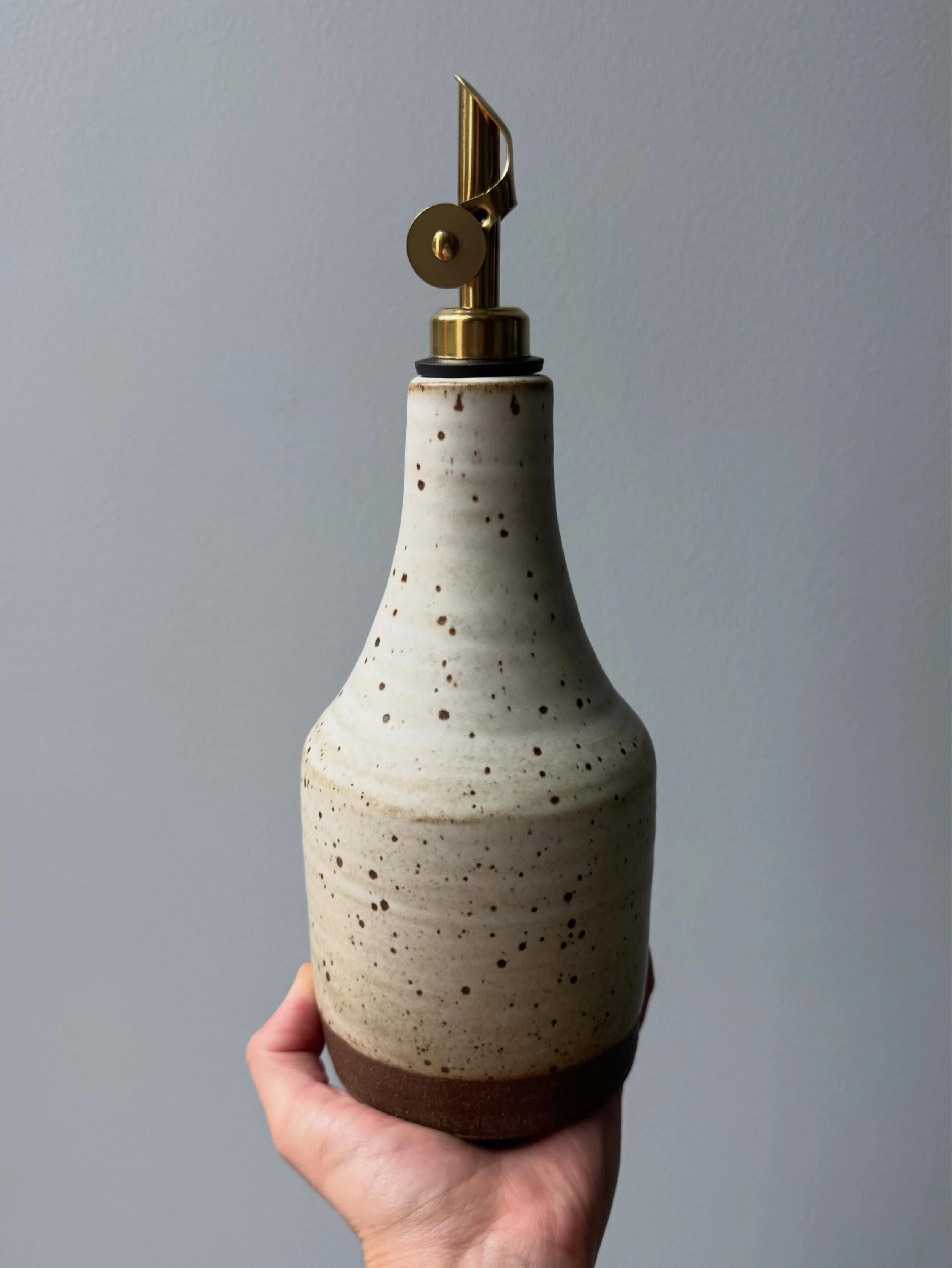 June jugs! #pottery #ceramics #oliveoiljugs