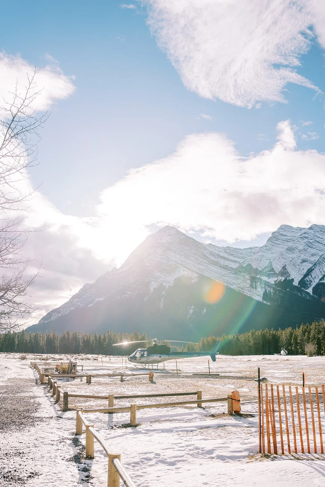 Helicopter Elopement Rocky Mountains