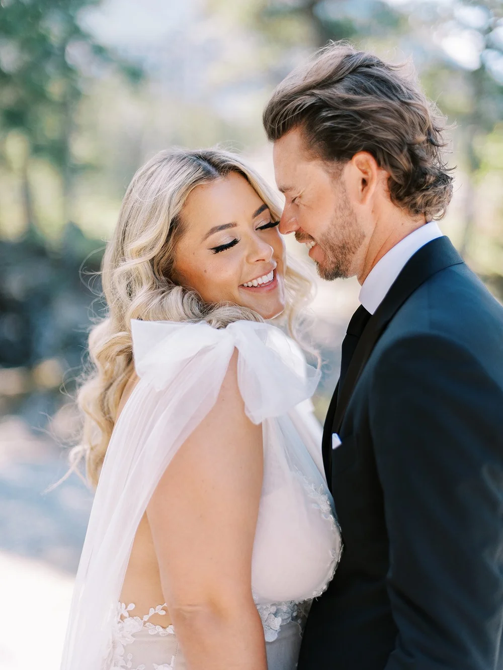 galia lahav wedding dress shoulder bow detail