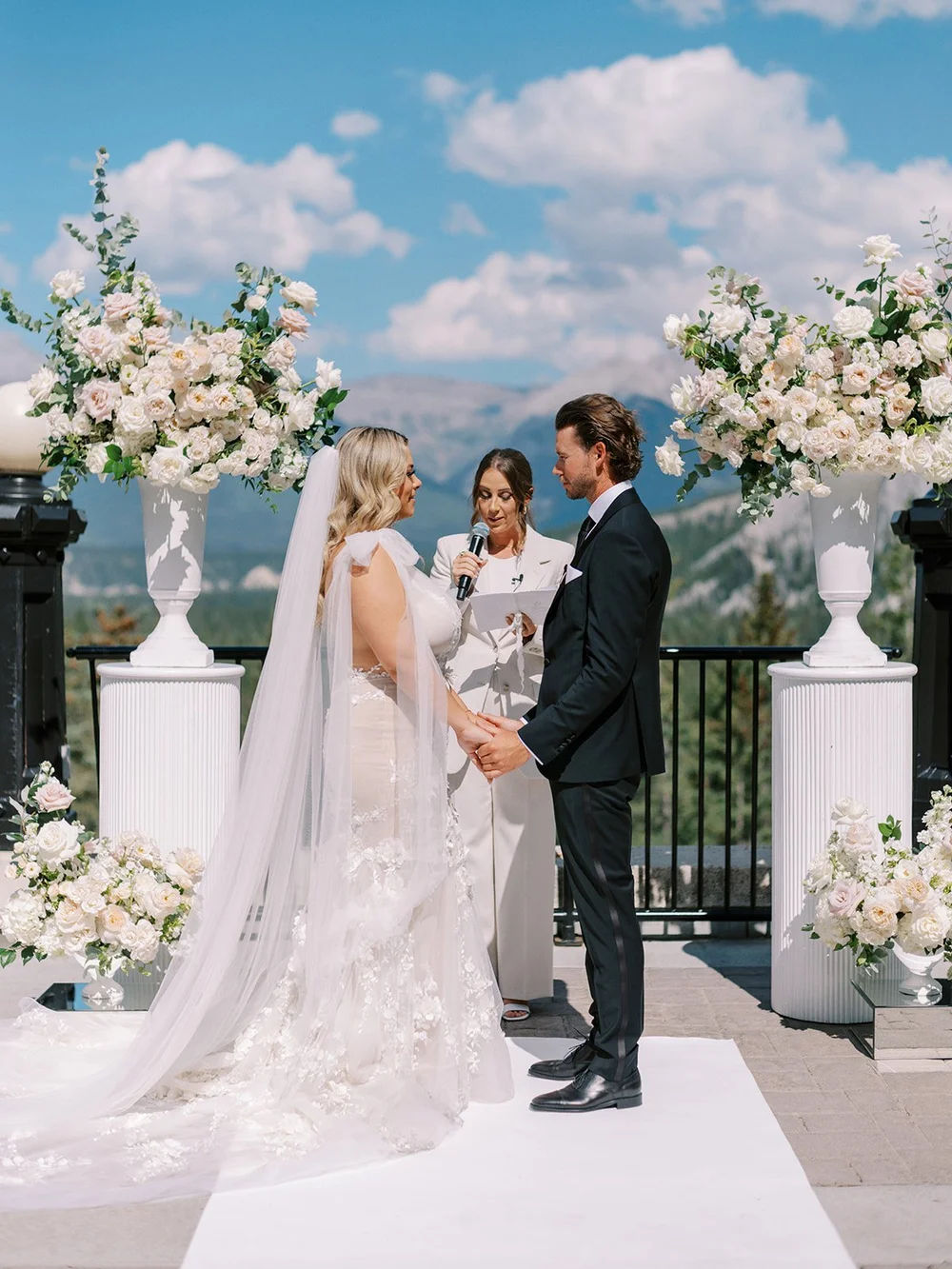 Banff springs wedding ceremony 