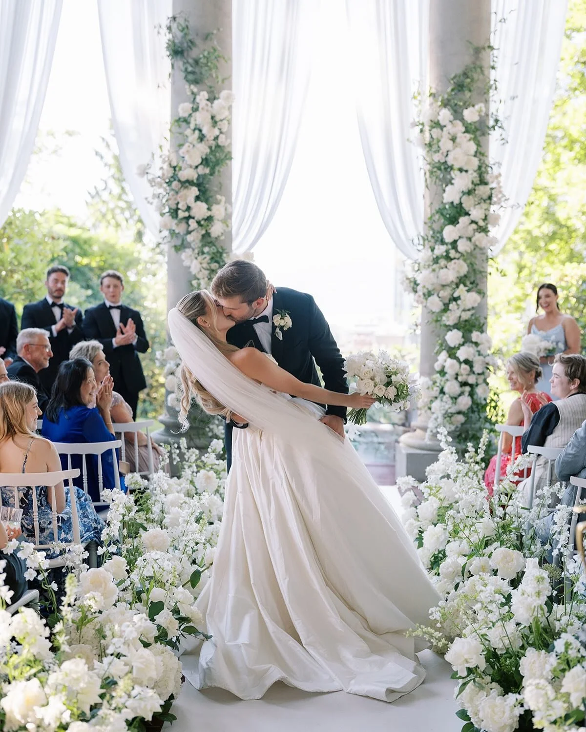 We spent last weekend in Vancouver, which to our delight was sunny and beautiful, with the kindest couple!⁠
It was the most perfect day💕⁠
.⁠
.⁠
.⁠
Planning&amp;Design: @courtneyelizabethevents⁠
Photo: @miltonphoto⁠
Venue: @hycroftuwcv⁠
Tents: @pacif