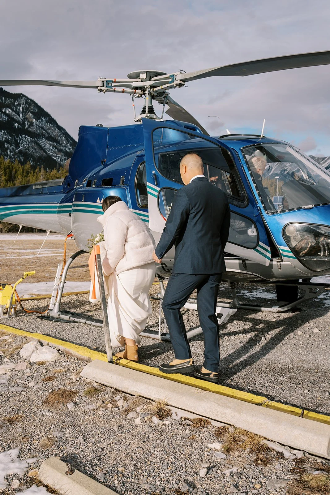 Adventure Heli Elopement Rocky Mountains