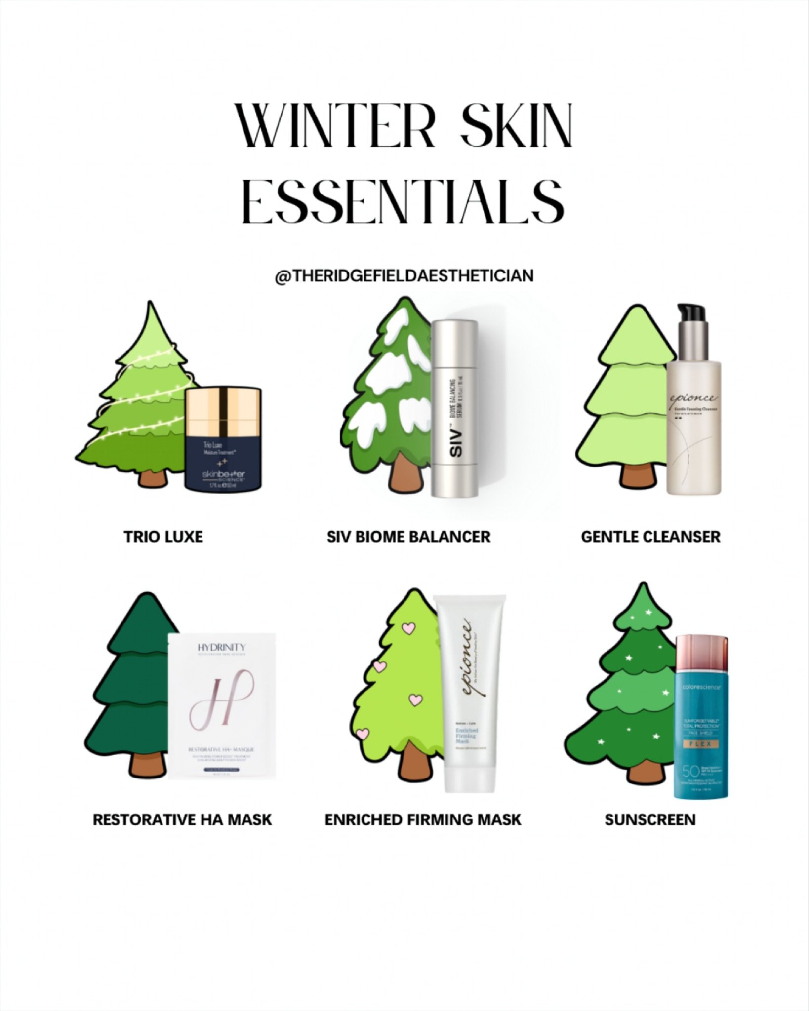 ❄️WINTER MUST HAVES❄️

🩵 Balance 
🩵 Hydrate
🩵 Protect

Reapeat&hellip;

📲 360.909.1619
👩&zwj;💻 vivaaestheticsridgefield.com
📍 411 N Main Ave Ridgefield WA 98642

👩🏻 Dawn Gosney | LE | PMU
@theridgefieldmedicaltattooer 

👩🏻&zwj;⚕️ Tessa Ken